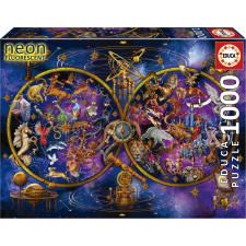 Educa világító csillagképek puzzle 1000 darabos puzzle, kirakós