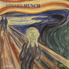 Edvard Munch 2025 naptár, kalendárium
