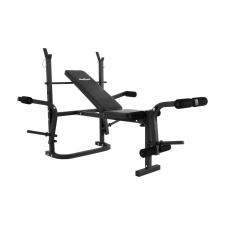  Edzőpad testépítéshez multifunkcionális, állítható edzőpad, fekete. edzőpad