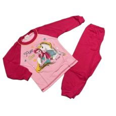 EEVI 2 Részes Pamut Pizsama - Rózsaszín Hercegnős 86