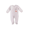 EEVI Pamut Ujjas Rugdalózó - Szürke Nyuszis 80