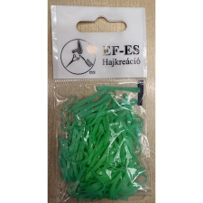  EF-ES szilikon hajgumi, zöld széles hajdísz
