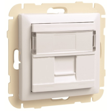  Efapel 90441_SBR RJ45 Szimpla fedlap, fehér színű villanyszerelés