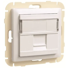 Efapel 90441_SBR RJ45 Szimpla fedlap, fehér színű villanyszerelés