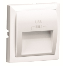 Efapel 90673_TBR USB aljzat fedél, fehér villanyszerelés