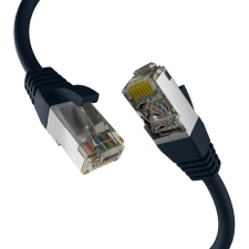 EFB CAT8.1 SCHWARZ 5m RJ45 PATCHKABEL S/FTP PIMF (EC020200305) kábel és adapter