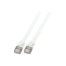 EFB RJ45 Flachpatchkabel U/FTP, Cat.6A, PVC, 3m, grau (K5545GR.3) kábel és adapter