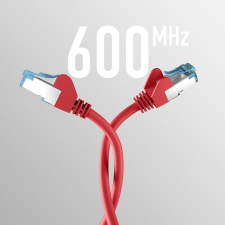 EFB RJ45 PATCHKABEL mit CAT7 ROHKABEL ROT 15m (EC020200172) kábel és adapter