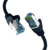 EFB RJ45 PATCHKABEL mit CAT7 ROHKABEL SCHWARZ 7,5m (EC020200155)