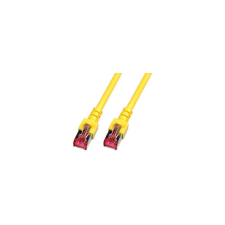 EFB RJ45 Patchkabel S/FTP, Cat.6, LSZH, 2m, gelb (K5511.2) kábel és adapter