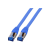 EFB RJ45 Patchkabel S/FTP,Cat.6A,Cat7 TPE superflex,1m,blau (K5525FBL.1)