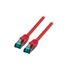 EFB RJ45 Patchkabel S/FTP, Cat.6A, LSZH, 0,25m, rot (MK6001.0,25R)