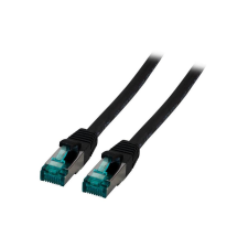 EFB RJ45 Patchkabel S/FTP, Cat.6A, LSZH, 25m, schwarz (MK6001.25B) kábel és adapter