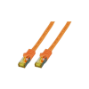 EFB RJ45 Patchkabel S/FTP,Cat.6A,LSZH,Cat.7 Rohk.,0,5m,orang (MK7001.0,5O)