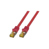 EFB RJ45 Patchkabel S/FTP,Cat.6A,LSZH,Cat.7 Rohk.,1m,rot (MK7001.1R)