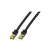 EFB RJ45 Patchkabel S/FTP,Cat.6A,LSZH,Cat.7 Rohk.,2m,schwarz (MK7001.2B)