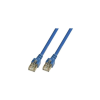 EFB RJ45 Patchkabel SF/UTP, Cat.5e, PVC, CCA, 0,5m, blau (K5459.0,5)