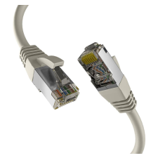 EFB S/FTP CAT8.1 Patch kábel 0.25m - Szürke kábel és adapter