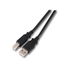 EFB USB2.0 Anschlusskabel A-B,St.-St.,1,8m,schwarz,Classic (K5255SW.1,8)