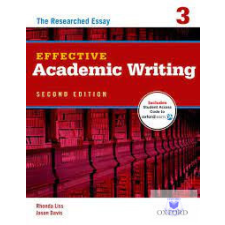  Effective Academic Writing 3 Second Edition 2013 idegen nyelvű könyv