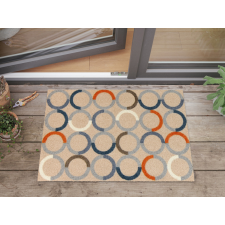 Efia GmbH Bilbo blue-orange 050x075 cm szennyfogó lábtörlő lakástextília