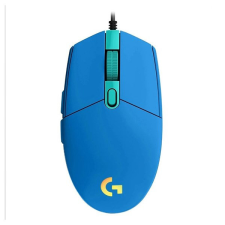  Egér vezetékes LOGITECH G203 LightSync USB 6 gombos 8000 DPI kék egér