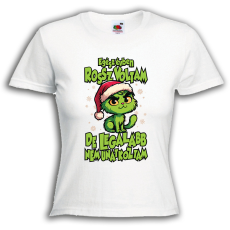  Egész évben rossz voltam - Karácsonyi Női Póló