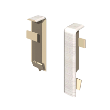 Egger Szegélyléc Közdarab Tölgy fehér 2 darab élvédő, sín, szegélyelem