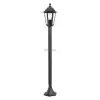 EGLO 22144 Kültéri álló E27 1x60W m:100cm d:20,5cm alumínium öntvény fekete, átlátszó üveg IP33 Laterna 4