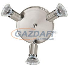 EGLO 31413 Led-es mennyezetiGU10 3x3W mattnikkel Mini világítás