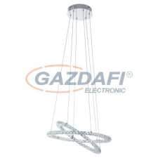EGLO 31667 LED-es függ/2 króm/kristály Varazzo világítás