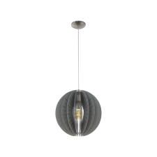 EGLO 32822 - Csillár FABESSA 1xE27/60W/230V szürke világítás
