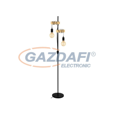 EGLO 32919 Álló E27 2x10W fekete/tölgy Townshend világítás