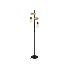 EGLO 32919 Álló E27 2x10W fekete/tölgy Townshend világítás