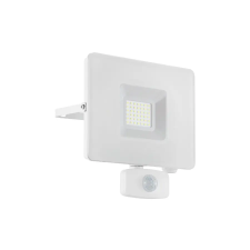 EGLO 33158 Kültéri LED fényszoró 30W szenzor fehér Faedo3 kültéri világítás