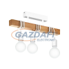 EGLO 33166 mennyezeti E27 3x60W fehér/tölgy Townshend