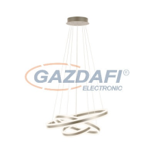 EGLO 39314 LED függeszték 3 karika pezsgőszín Tonarella 9120lm;7800lm;4440lm világítás