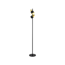 EGLO 39388 állólámpa E27 2x60W fekete/arany Fiumara világítás