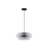 EGLO 39658 Függ.E27 3x20W 50cm fekete/átl Priorat