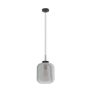EGLO 39673 Függ E27 1x40W 25cm fek/átl Bulciago