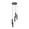 EGLO 39823 LEDfügg GU10 5x4,5W antracit Mentalona