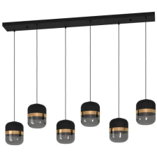 EGLO 39921 Függeszték E27 6x40Wfekete/átl Sinsiga világítás