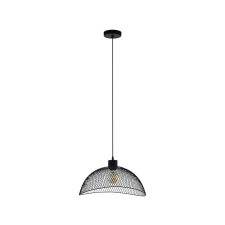 EGLO 43304 Függeszték E27 1x60W 45cmfeketePompeya világítás