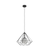 EGLO 43481 Függeszték E27 1x40W 44,5cmfek Vernham