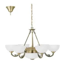 EGLO 82749 Csillár 6*40W+2*60W bronz Savoy 13153 világítás