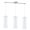 EGLO 89833 HL/3 E27 CHROM/KLAR/WEISS 'PINTO'