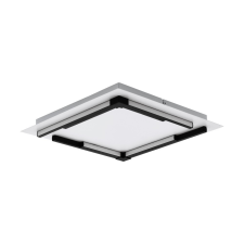  EGLO 900329 LED mennyezeti lámpa 380X380 3000K feh/fek.Zampote világítás