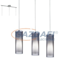 EGLO 90305 Függ.E27 3x60W m.nikkel/füstü.Pinto Nero világítás