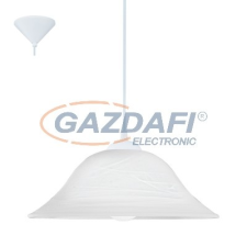 EGLO 90978 Függ. 1x60W E27 átm:35cm fehér Albany világítás