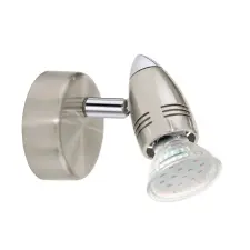 EGLO 92641 LED-es fali GU10 1x3W nik/kr.Magnum LED világítás